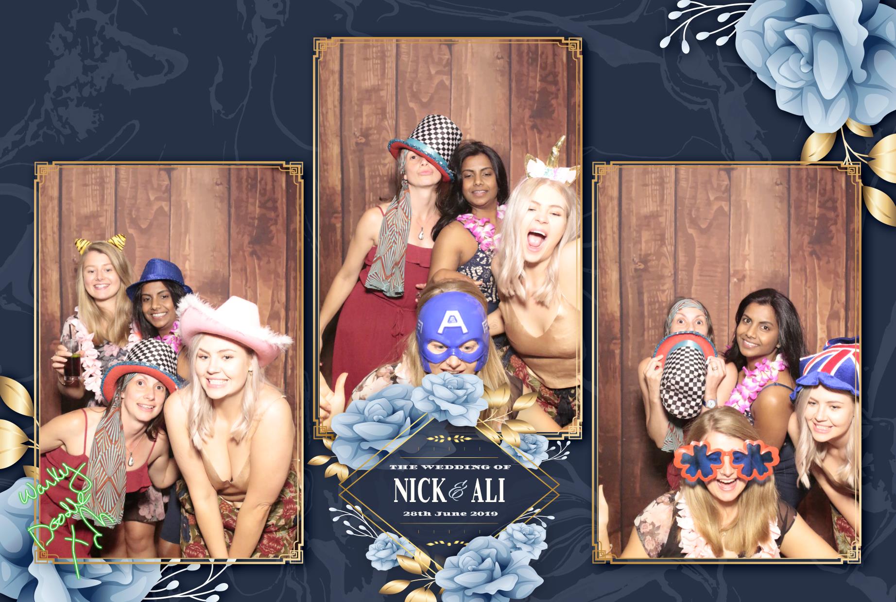 Nick & Ali's Wedding | View more photos from the event at gallery.myphotoboothexperience.co.uk/u/MyPhotoBoothExperienceLtd/Nick-Alis-Wedding
